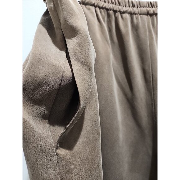 Eileen Fisher Silk Top & Pants Women Large Kimono Asian Bronze Gold 2 Piece - Picture 7 of 10